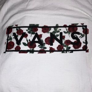 🎉4 for $20 Vans Boxed In Rose Crew T-Shirt, Large